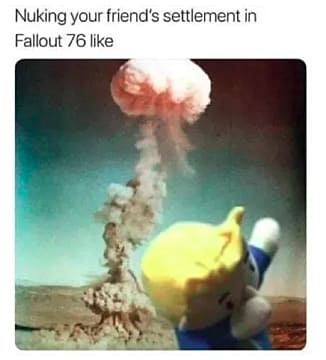  Лучшие мемы Fallout 76, чтобы пережить (обзор) бомбы2 