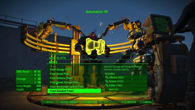  Fallout 4 Automatron руководство по созданию робота1 