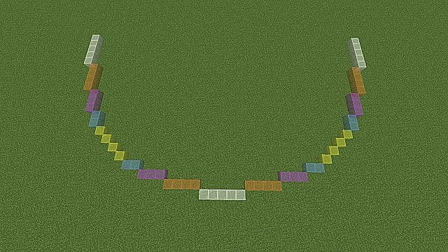  Как создать круги в Minecraft1 