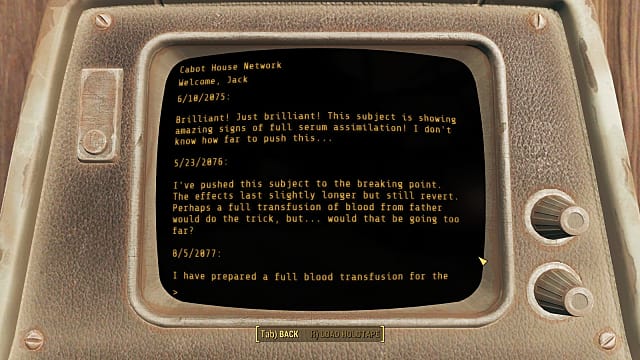 Руководство по квесту Fallout 4 Project Valkyrie 1 