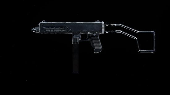 Call of Duty Warzone best Marco loadout: The Marco 5 SMG on a black background