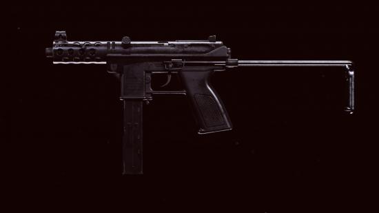 The new Tec-9 SMG in Call of Duty Warzone's preview menu